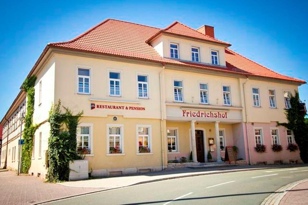 Pension Friedrichshof Bad Klosterlausnitz Exteriör bild